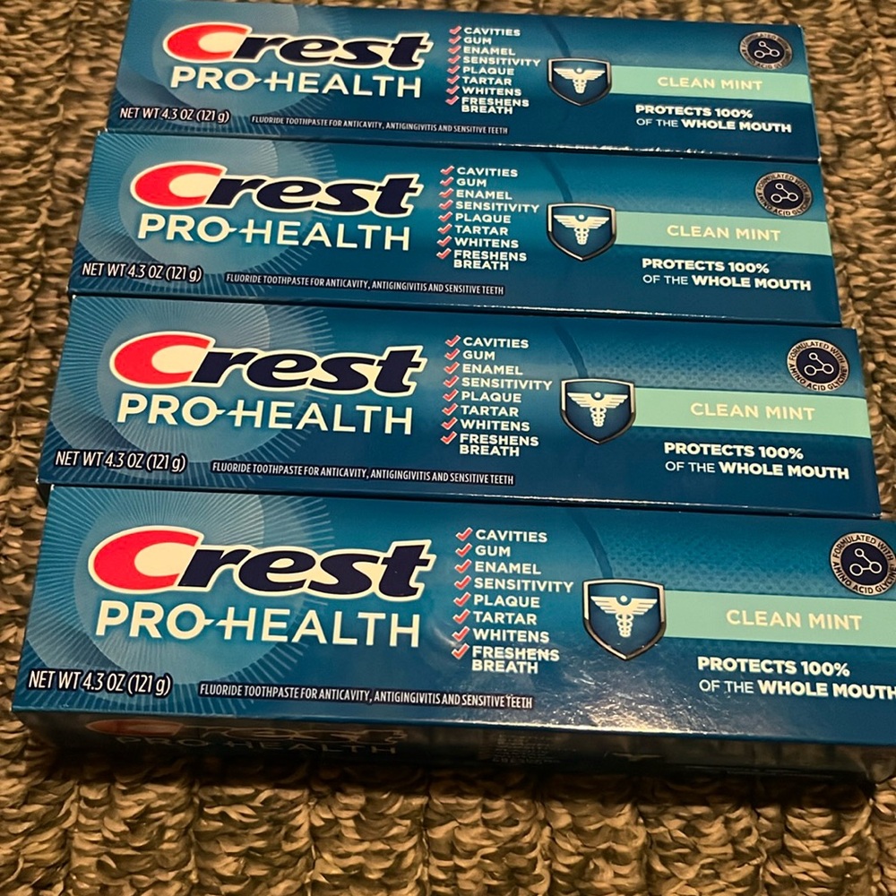 4 New Toothpaste